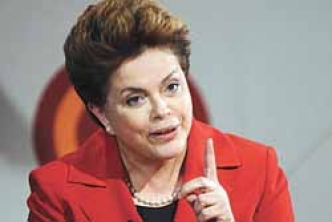 FENAM cumprimenta Dilma Rousseff