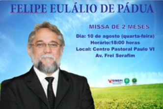 Missa Dr. Felipe Eulálio de Pádua