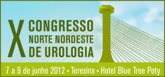 Inscrições abertas para o X Congresso Norte Nordeste de Urologia 2012