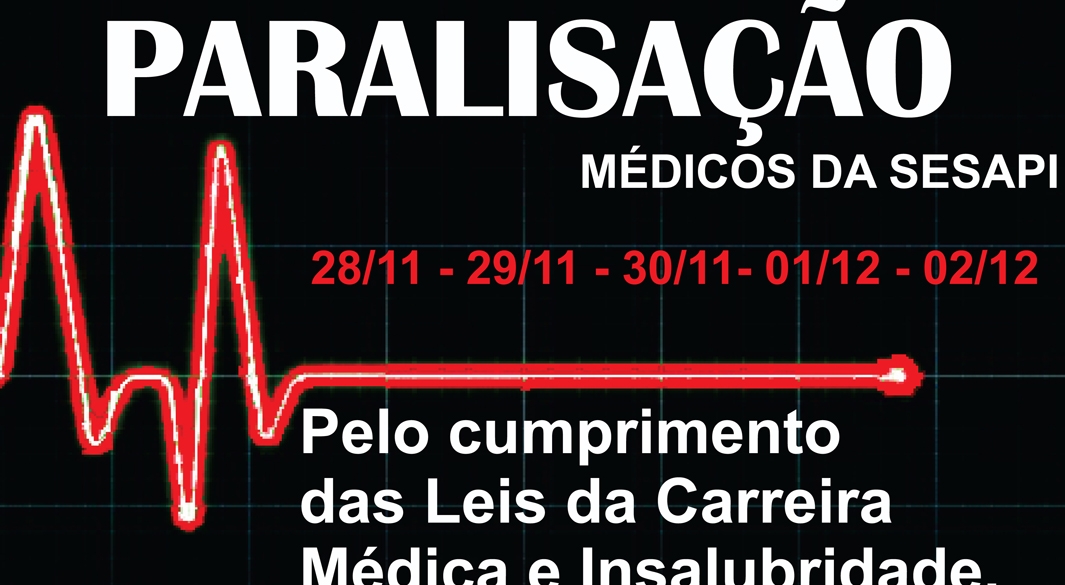 Médicos decidem em Assembleia por paralisação de 5 dias