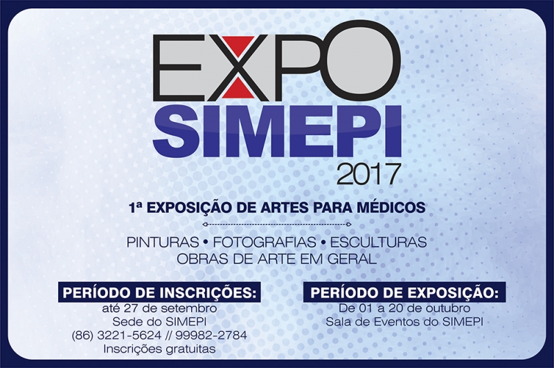 SIMEPI realizará 1ª Exposição de Artes confeccionadas por médicos