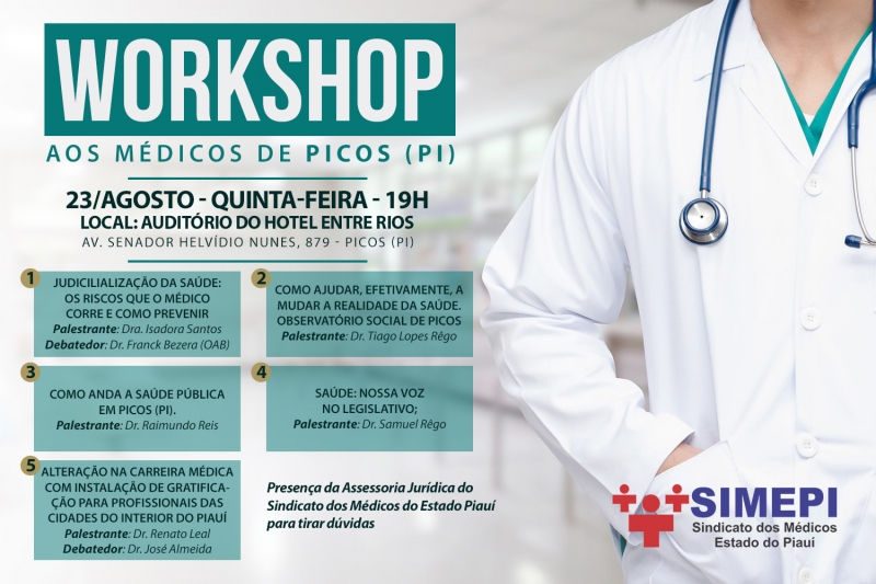 Picos e Paulistana irão receber a Caravana SIMEPI com workshop e curso de capacitação