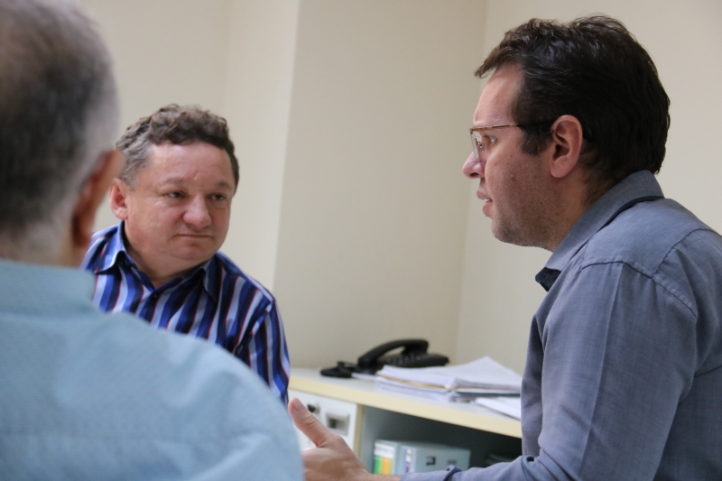 SIMEPI visita Hospital Getúlio Vargas para tratar de assuntos pertinentes aos profissionais médicos