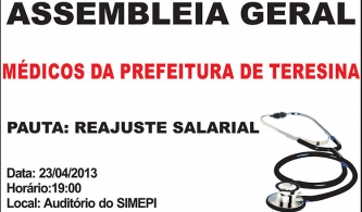 Assembleia Geral Médicos da Prefeitura