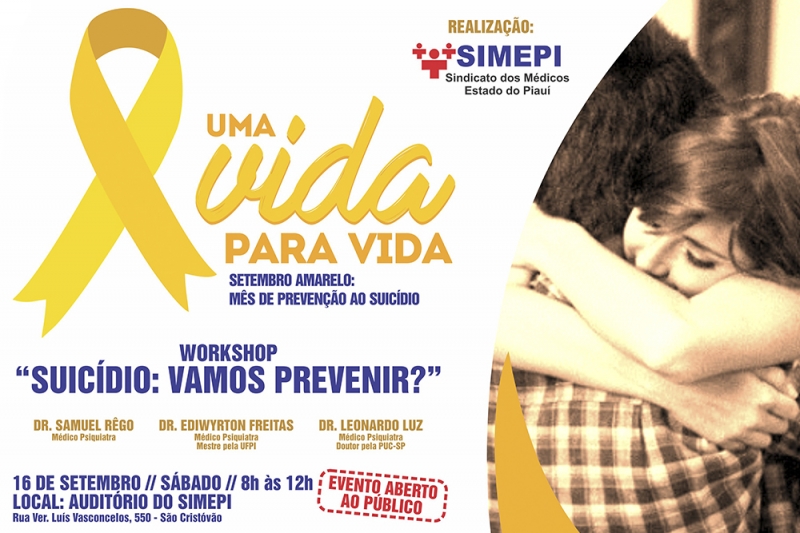 SIMEPI lança campanha de combate ao suicídio e realiza palestra com o tema