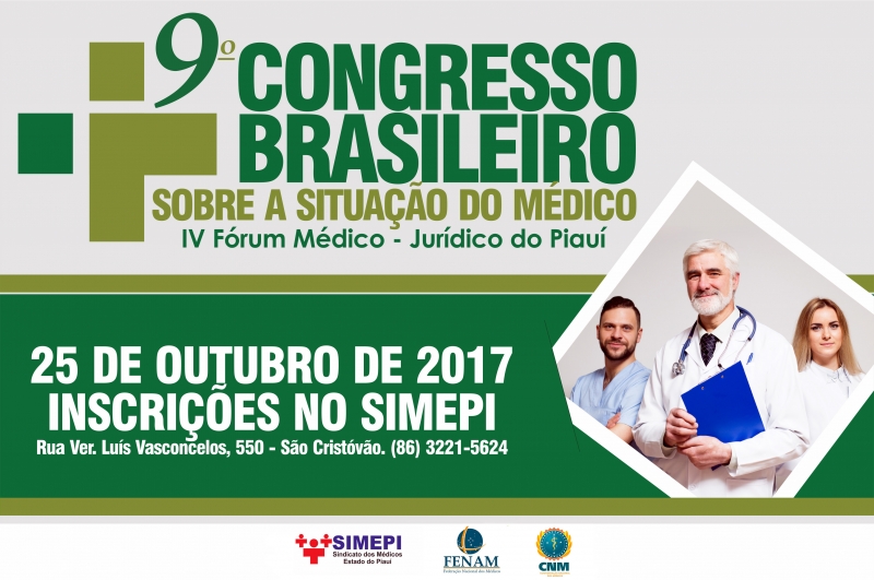 Confira a programação completa do Congresso Brasileiro sobre a Situação do Médico