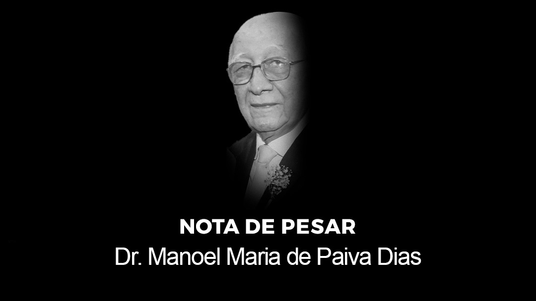 NOTA DE PESAR -  Dr. Manoel Maria de Paiva Dias