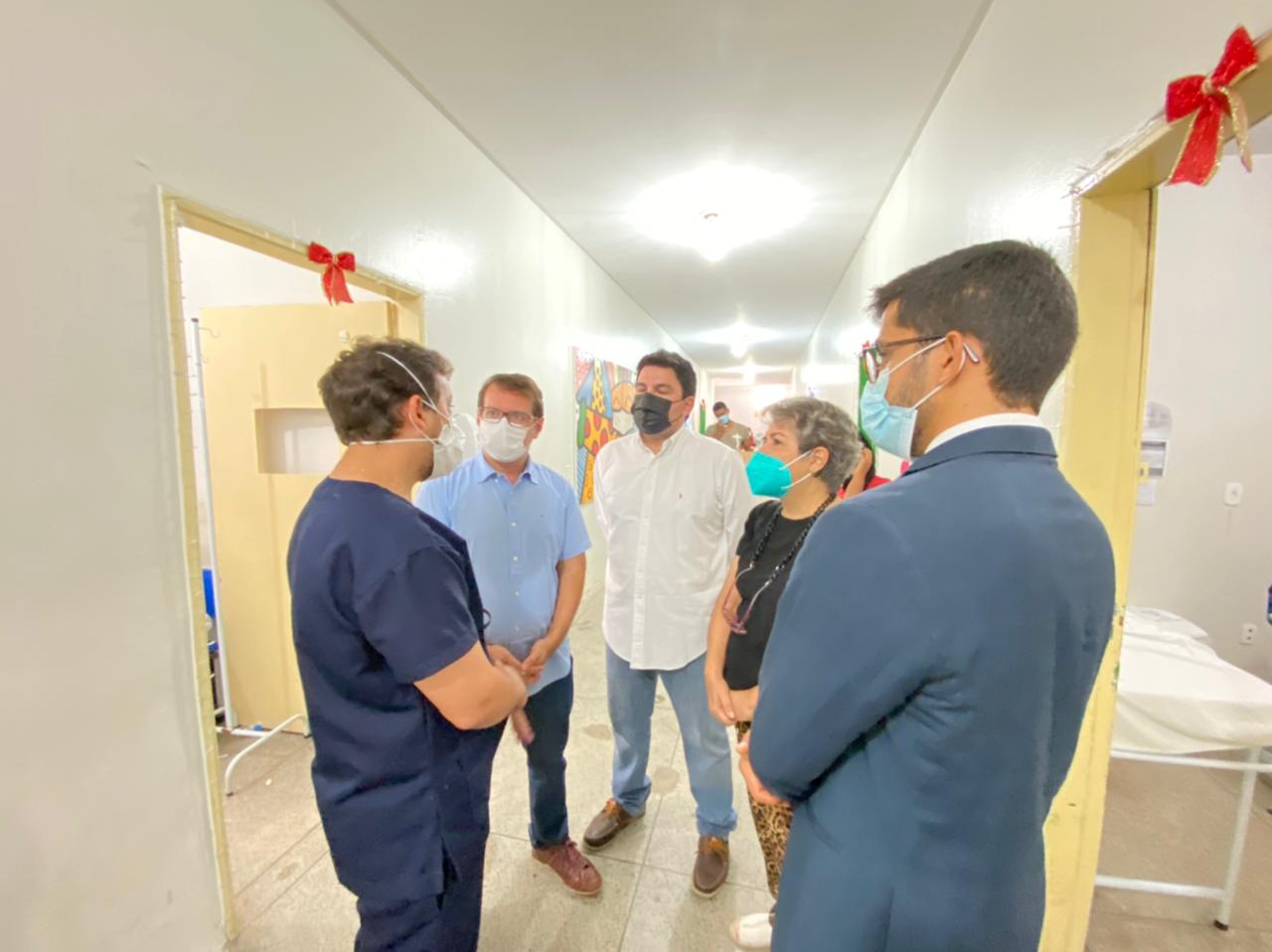 SIMEPI realiza vistoria no hospital Regional Tibério Nunes, em Floriano