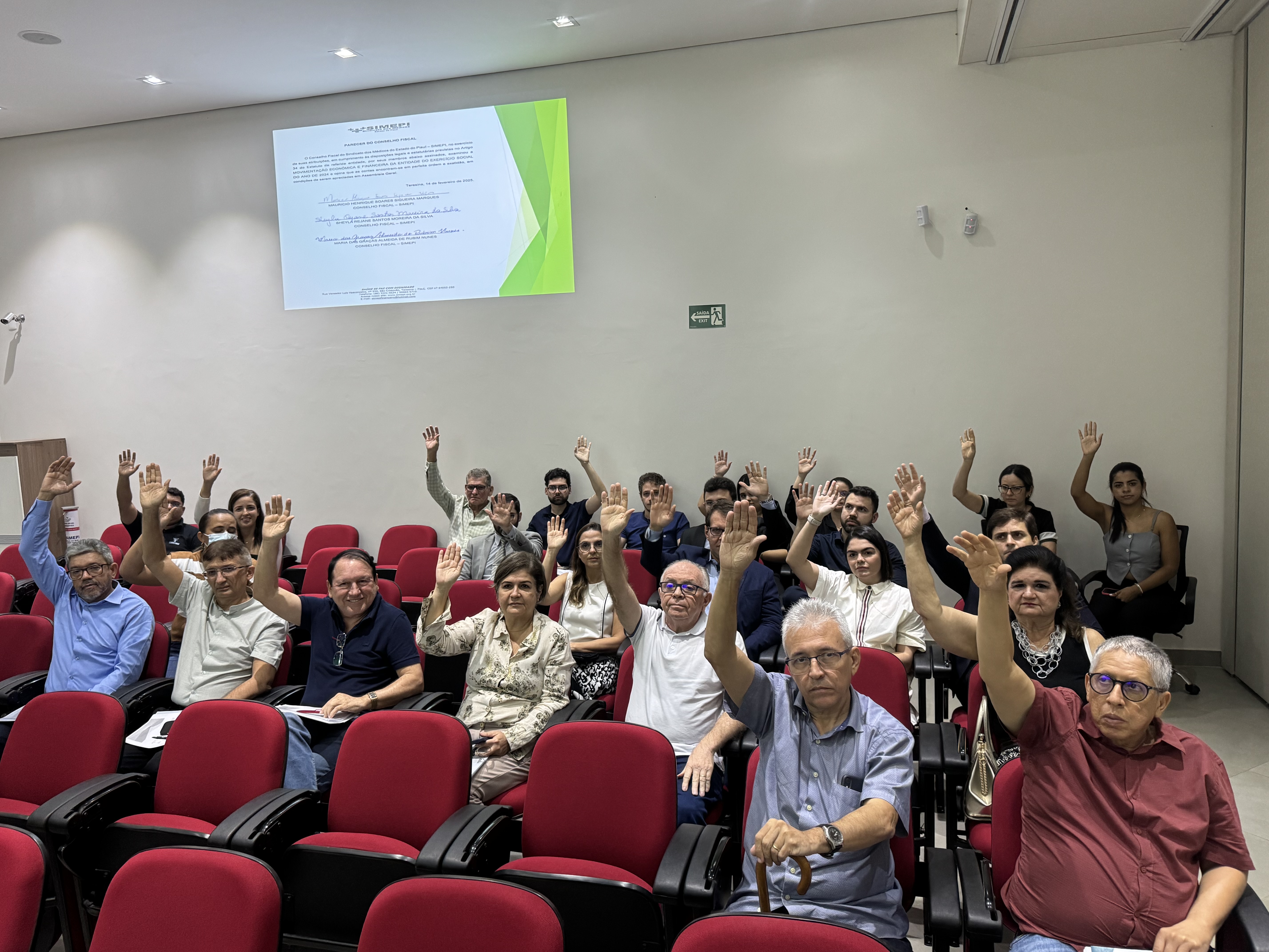 Assembleia Geral Ordinária de Prestação de Contas de 2024 e previsão orçamentária de 2025 aconteceu nesta sexta-feira (21)